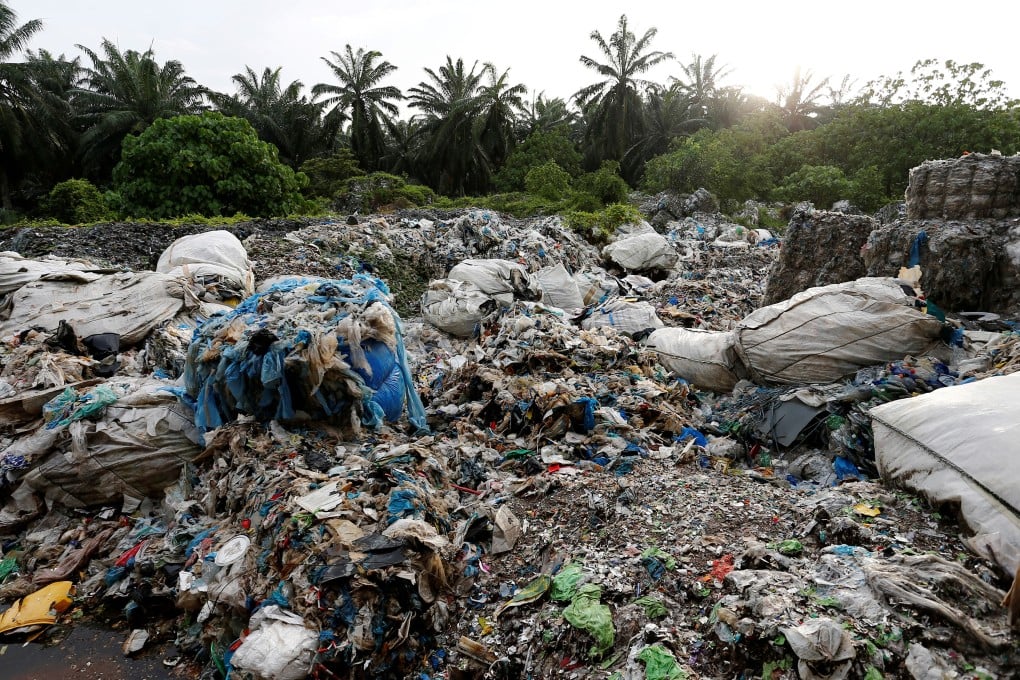 A lot of the plastic scrap coming into the country is contaminated and low-quality plastic from developed countries that is non-recyclable. Photo: Reuters