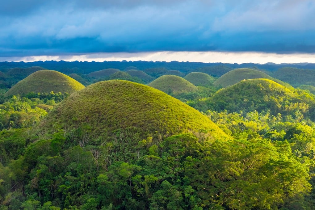 The stunning Chocolate Hills on the island of Bohol in the Philippines. Plans are in place to develop the island for tourism sensitively, and to avoid mistakes made in other Southeast Asian destinations. Photo: Alamy