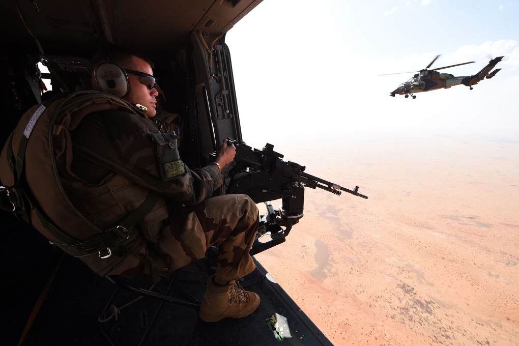The operation in West and Central Africa involves 4,500 personnel and is France’s largest overseas military mission. Photo: AFP