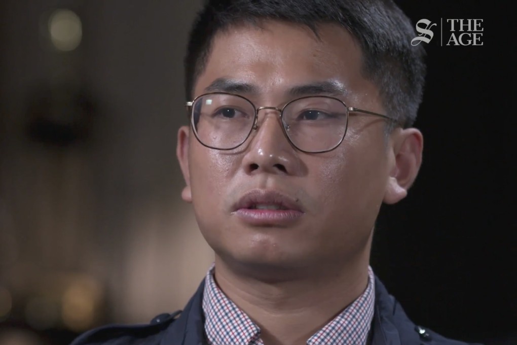 Self-confessed spy William Wang Liqiang. Photo: Handout