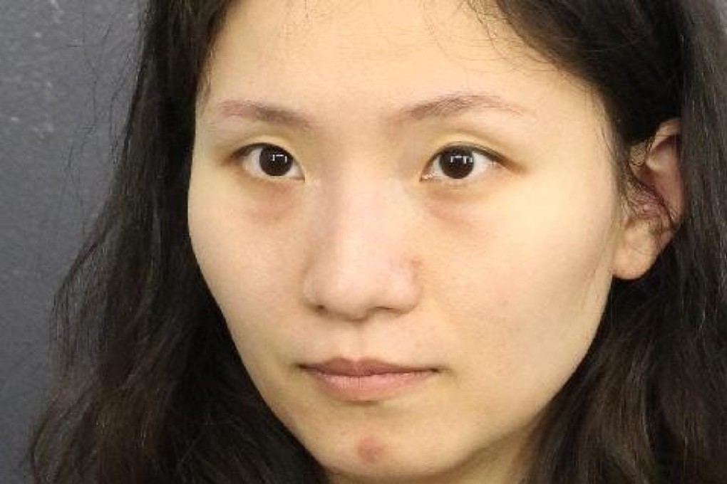 Zhang Yujing was sentenced to eight months in prison. Photo: Broward County, Florida
