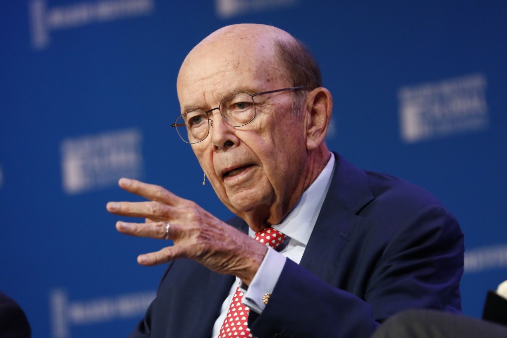 US Commerce Secretary Wilbur Ross speaking during the Milken Institute Global Conference in Beverly Hills, California, in April. Photo: Bloomberg