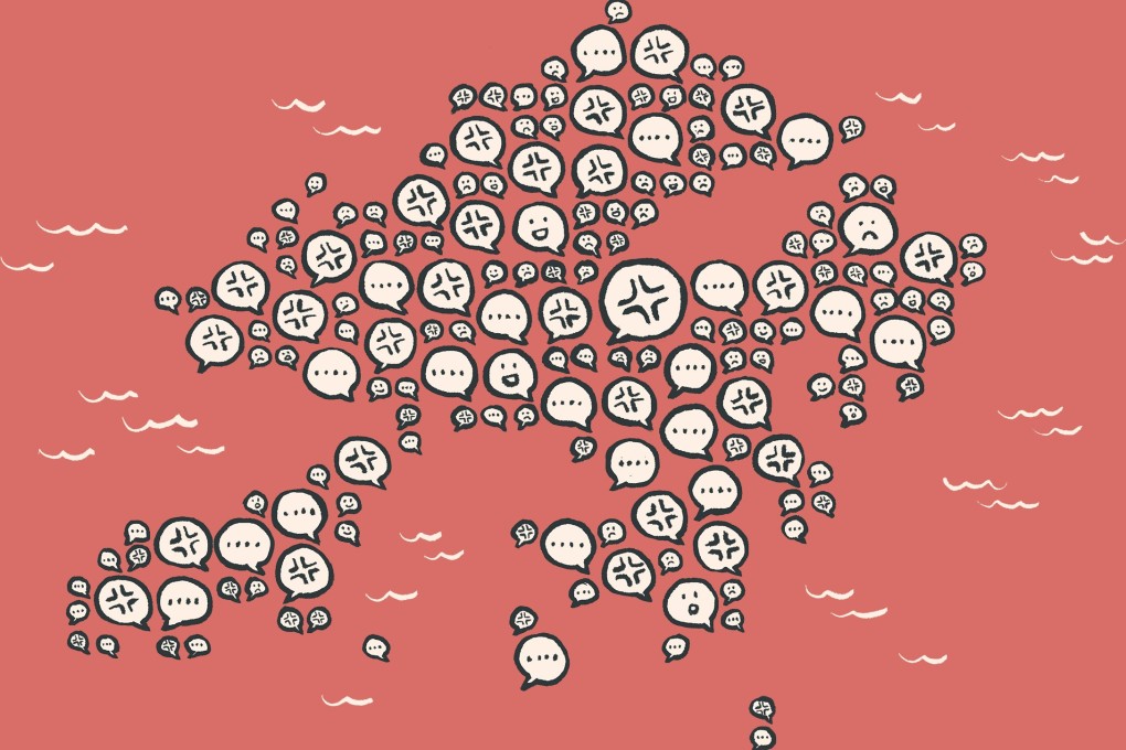 Analysts have generally called tectonic outcome the result of people expressing their anger towards Beijing, the local government and police over their handling of protests. Illustration: Perry Tse