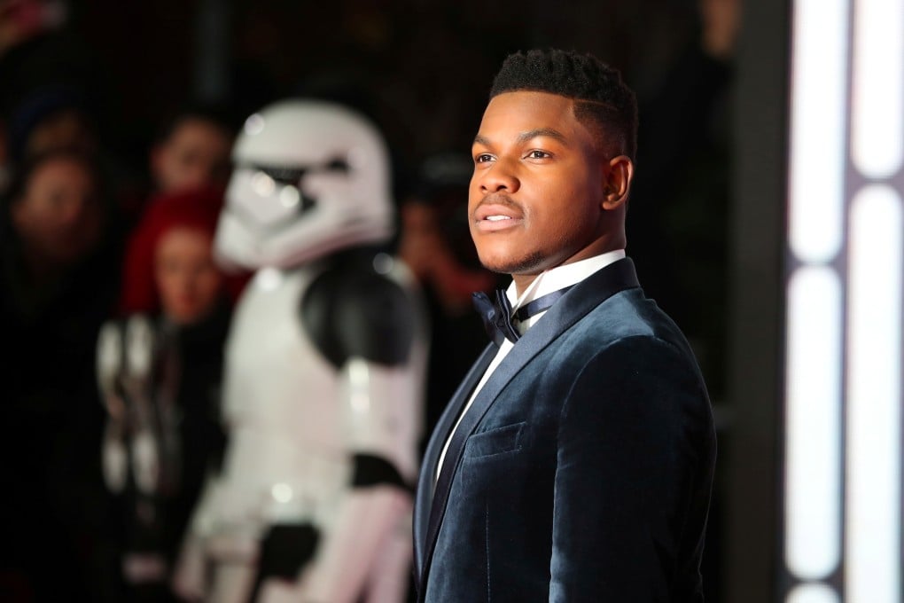 Actor John Boyega poses for photographers as he arrives for the European premiere of Star Wars: The Last Jedi, at the Royal Albert Hall in London in December 2017. Photo: Reuters