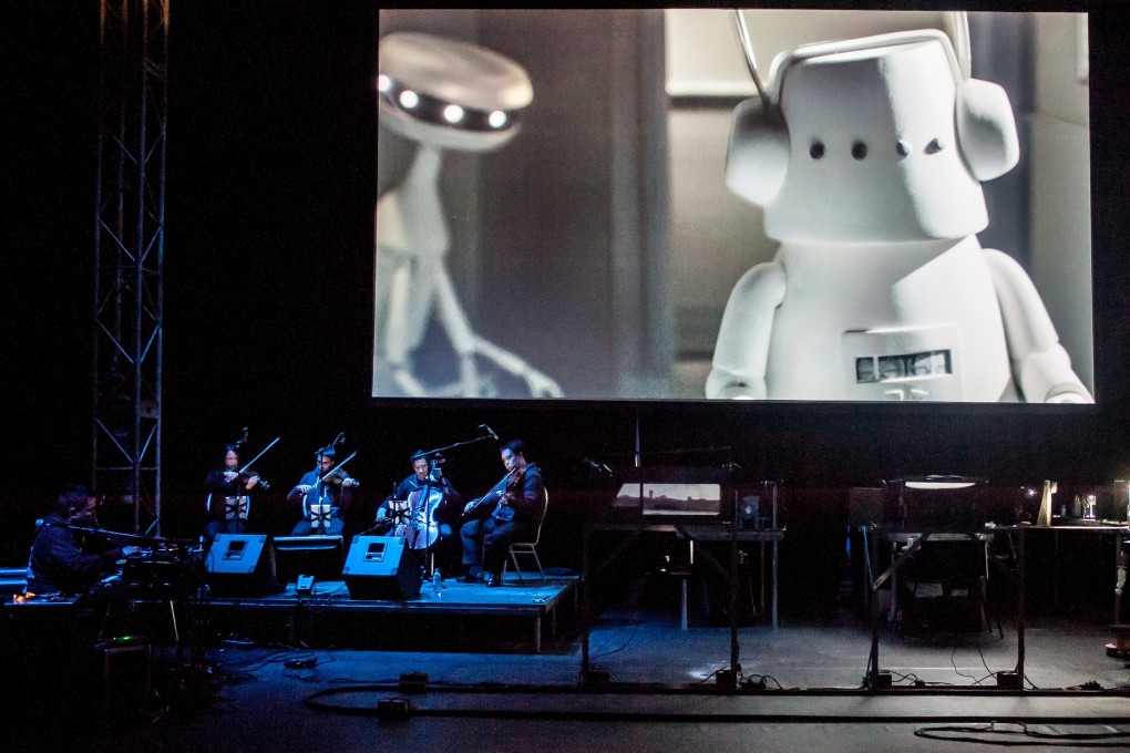 The children’s show DJ Kid Koala's Nufonia Must Fall, a live production of puppetry, film and music, which recreates DJ and author Kid Koala’s graphic novel, Nufonia Must Fall, about a romantic robot who has fallen in love with a female roboticist, will be performed in Hong Kong on January 31 and February 1. Photo: Pierre Borasci