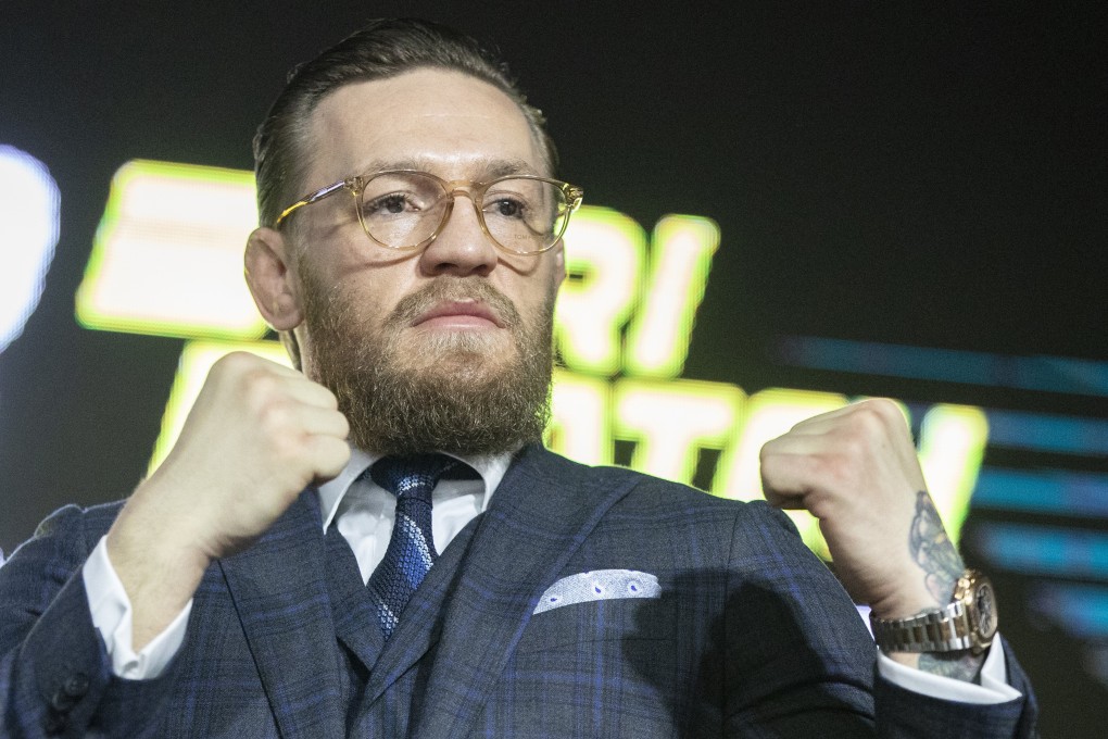 Conor McGregor at a news conference in Moscow last month. Photo: AP