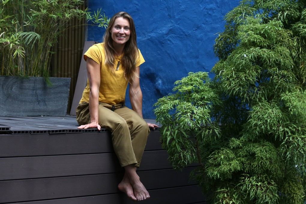 Author Miriam Lancewood in Central, in Hong Kong. Photo: Jonathan Wong