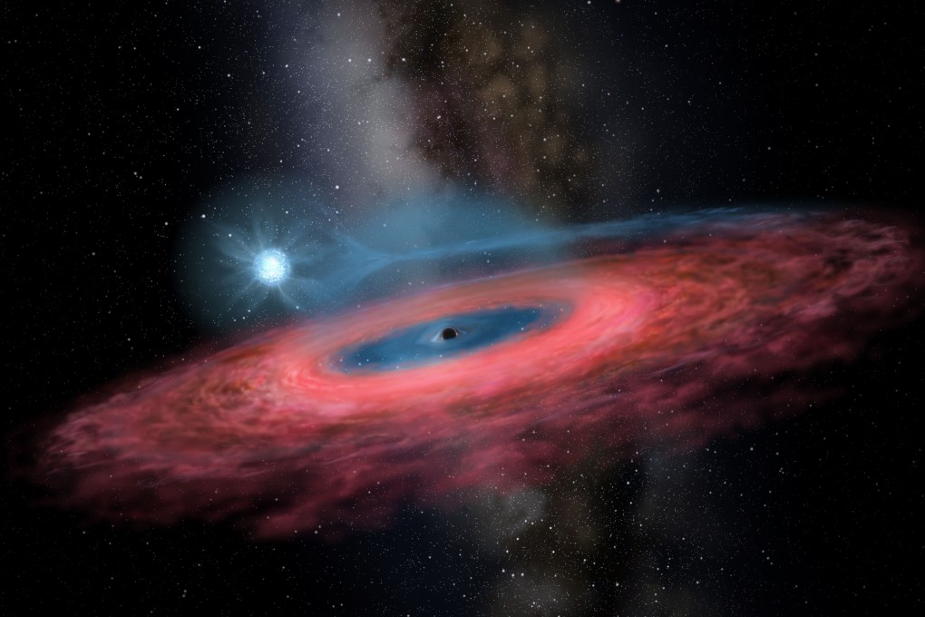 Chinese astronomers have discovered a black hole so huge that it challenges existing models of how stars evolve. Photo: AFP