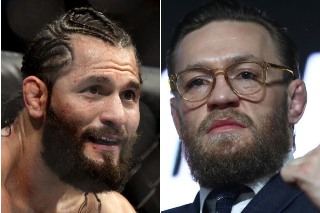 Jorge Masvidal (left) looks on during his fight against Nate Diaz. A fight with Conor McGregor (right) seems increasingly likely to happen. Photo: AFP/Reuters