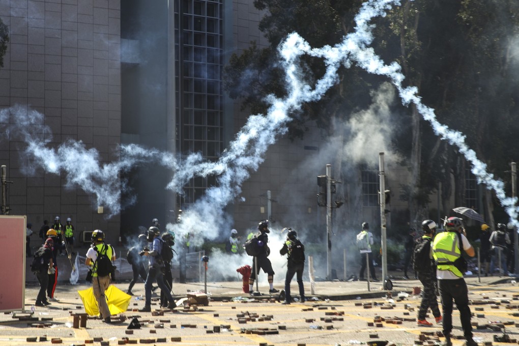 Two overseas passport holders have been arrested in China accused of supporting the anti-government protests in Hong Kong. Photo: Winson Wong