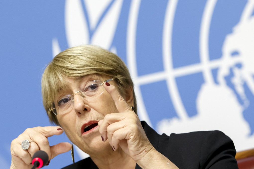 Michelle Bachelet called for an “independent and impartial judge-led investigation” into police conduct at protests. Photo: EPA