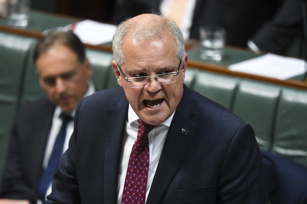 Australian Prime Minister Scott Morrison. Photo: EPA