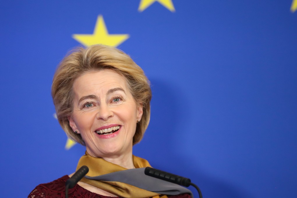 Ursula von der Leyen took charge of the EU Commission on Sunday. Photo: Xinhua