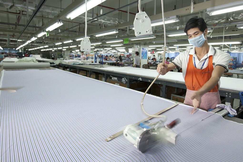 The Caixin/Markit Manufacturing Purchasing Managers’ Index (PMI) edged up to 51.8 in November from 51.7 in October. Photo: Bloomberg