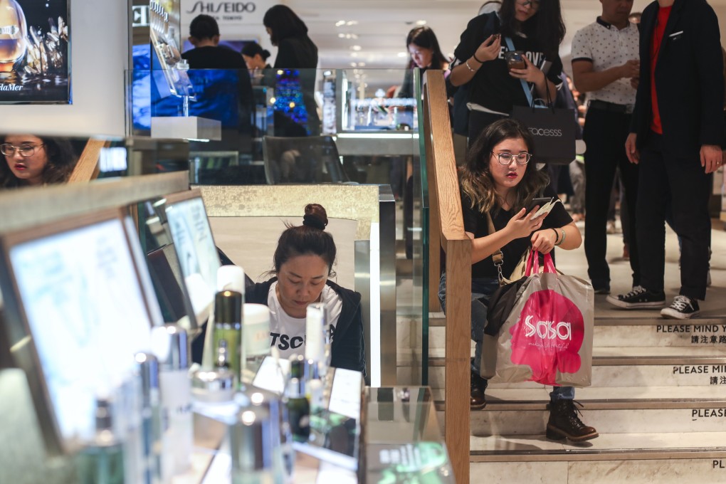 Sa Sa has been struggling in Singapore for some time, but the recent Hong Kong retail downturn means it is pulling back to try and buttress its Hong Kong base. Photo: Xiaomei Chen