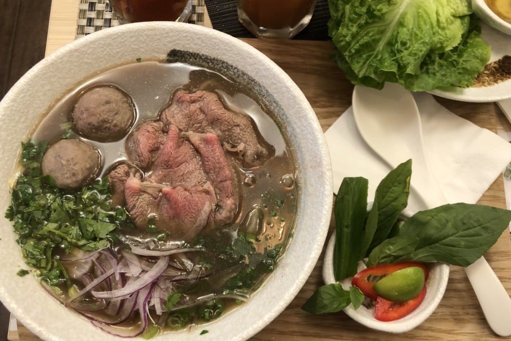 Beef balls with rare beef pho at Spring Field in Wan Chai, Hong Kong. Photo: Gigi Choy