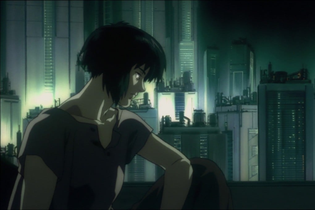 A still from Mamoru Oshii’s Ghost in the Shell (1995).