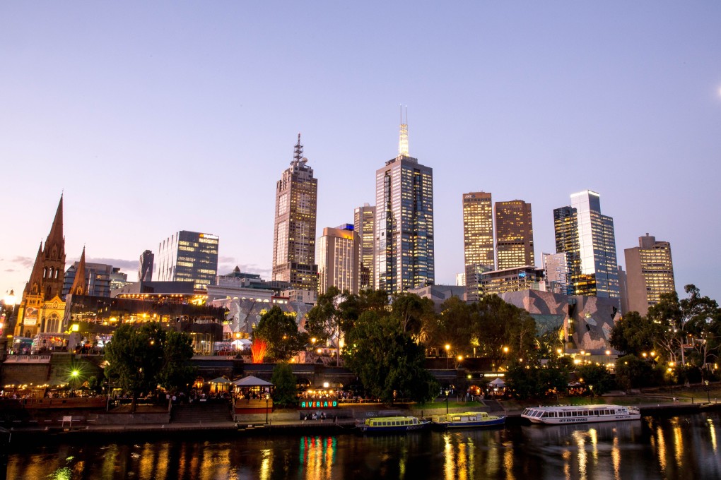 The Melbourne skyline. The Australian city has a lot to offer foodies and fashion fans. Photo: Mark Lobo