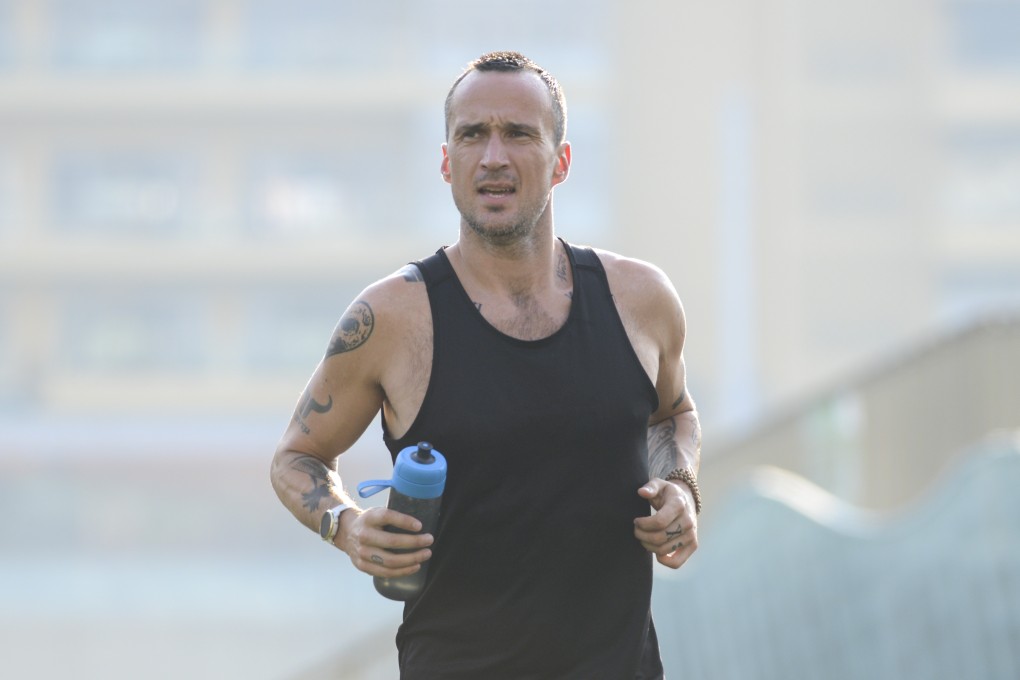 Patrick Blennerhassett quit drinking six months ago in a bid to hit a personal best at February’s Hong Kong Marathon. The journey has become monumental. Photo: Antony Dickson