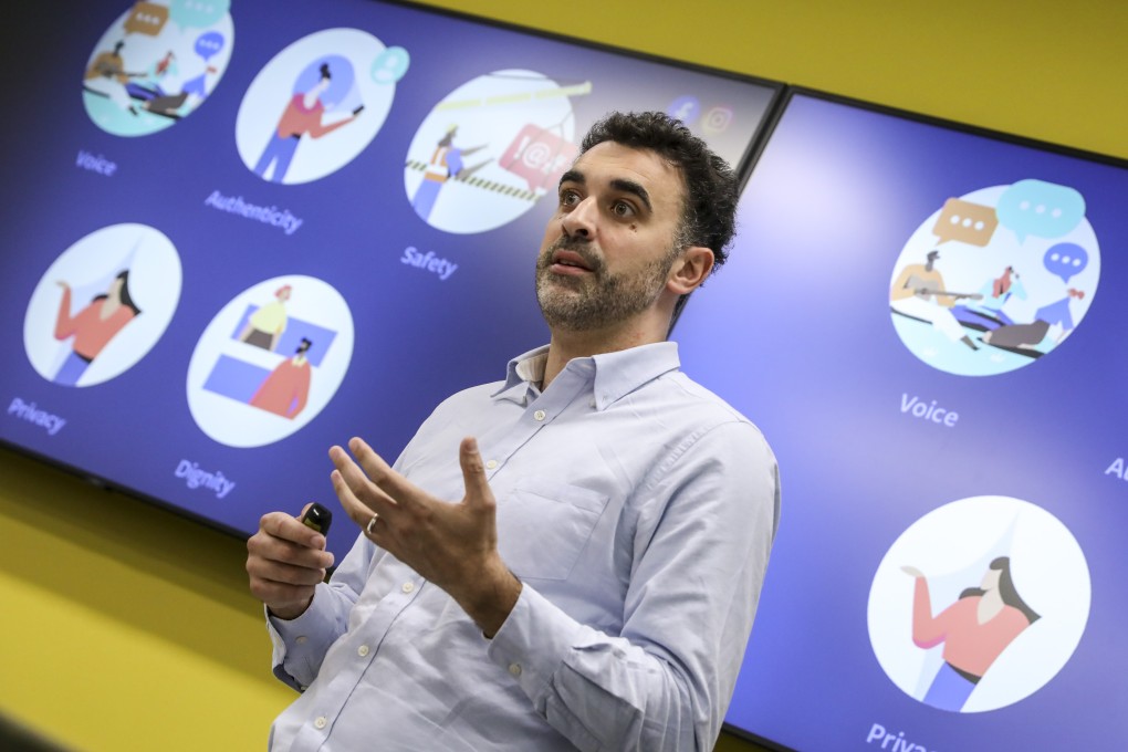 Simon Harari says Facebook’s recent policy change was inspired by events in Hong Kong. Photo: K. Y. Cheng