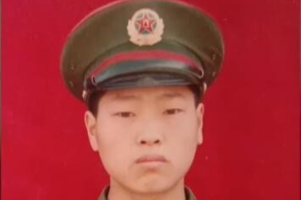 Wu Ruihua served with the People’s Liberation Army from 1992-95. Photo: Weibo