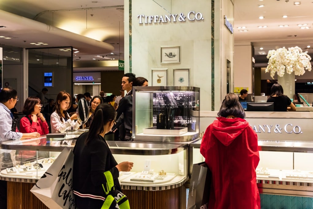 Famous upmarket French department store Galeries Lafayette is a popular stop for wealthy Chinese students with have enough spending power to shape entire Western luxury markets. Photo: Shutterstock