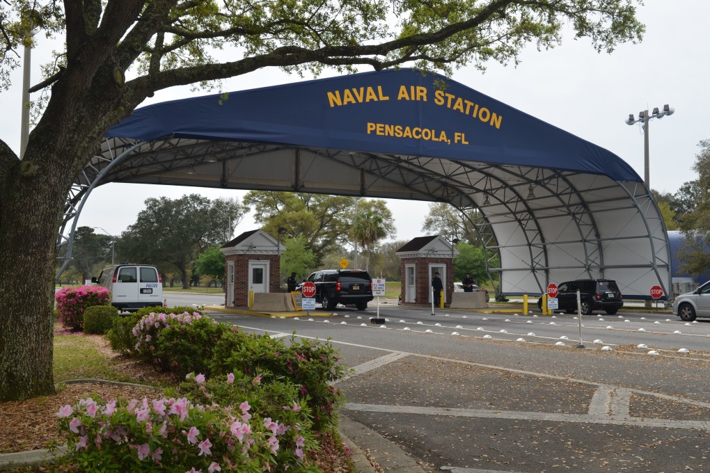 The shooting took place in a classroom building at Naval Air Station Pensacola in Florida. Photo: dpa