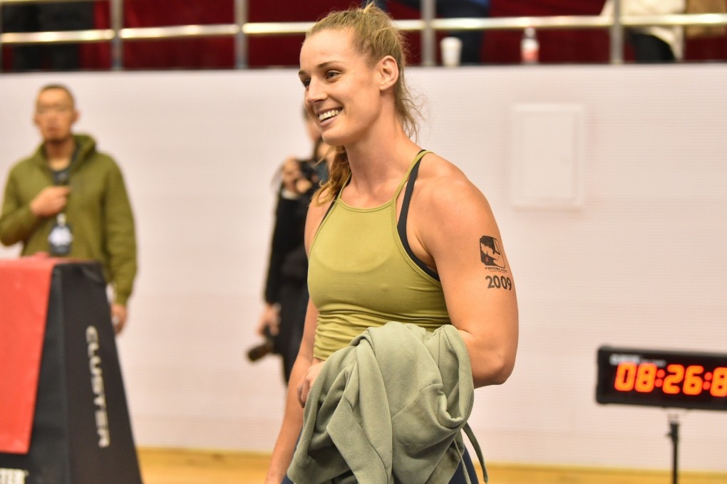 Harriot Roberts during day one of action at the Pandaland CrossFit Challenge. Photo: Pandaland CrossFit Challenge