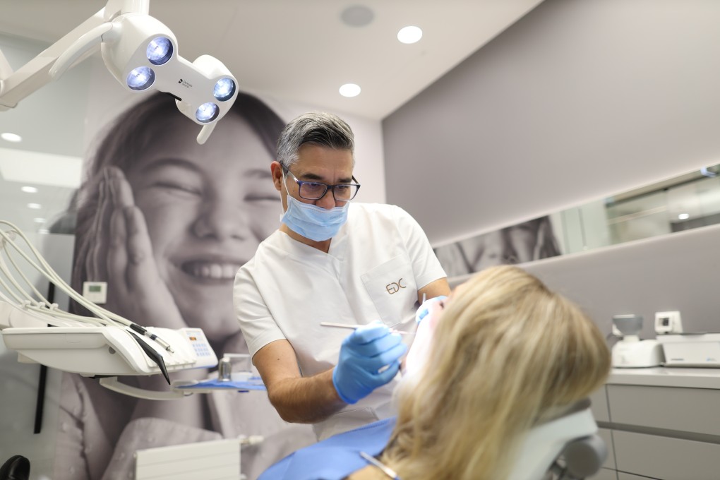 DA dentist is seen working at his clinic in Zagreb, Croatia, November 11, 2019. Photo: Reuters