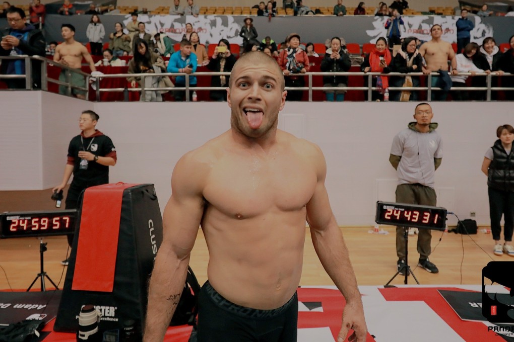 Jacob Heppner was the life of the party and the competition this weekend at the Pandaland CrossFit Challenge. Photo: Pandaland CrossFit Challenge