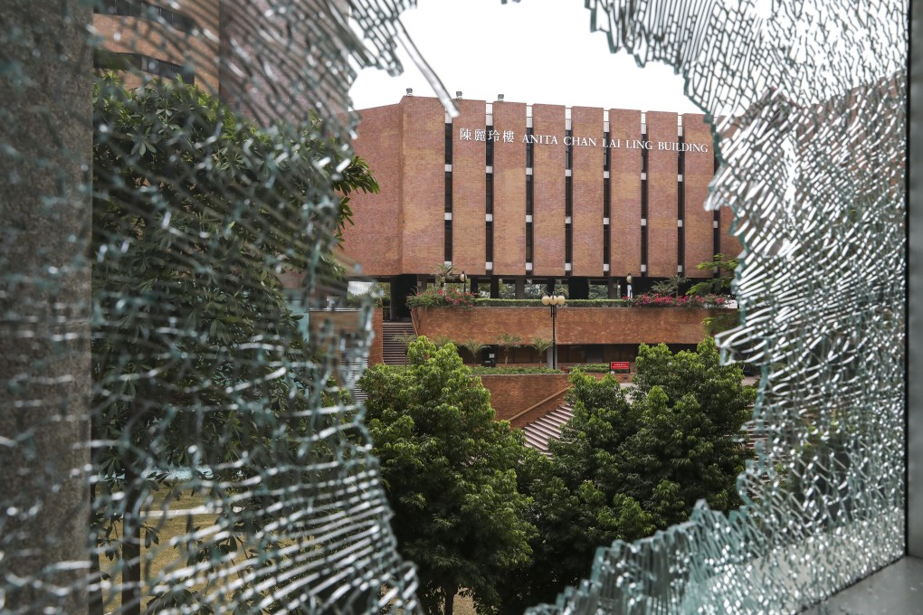 Polytechnic University in Hung Hom was besieged by police last month as student protesters held out inside. Photo: K.Y. Cheng