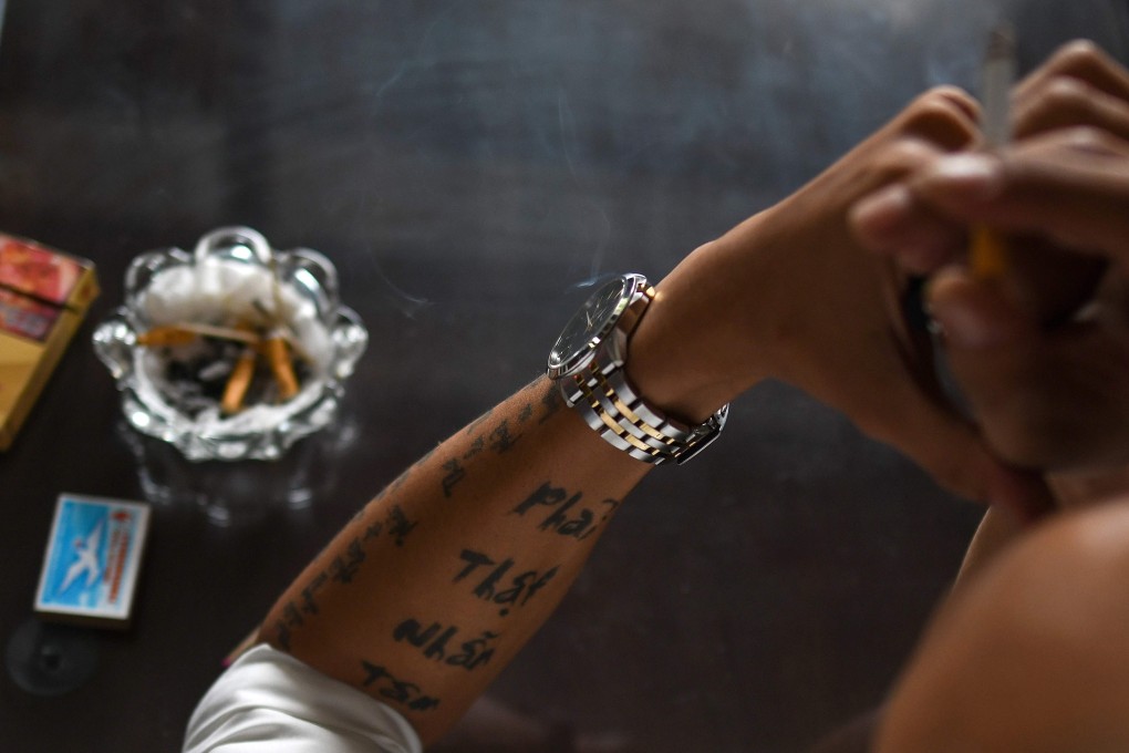 A Vietnamese migrant who, like Nguyen, worked on a cannabis farm in Britain. Photo: AFP