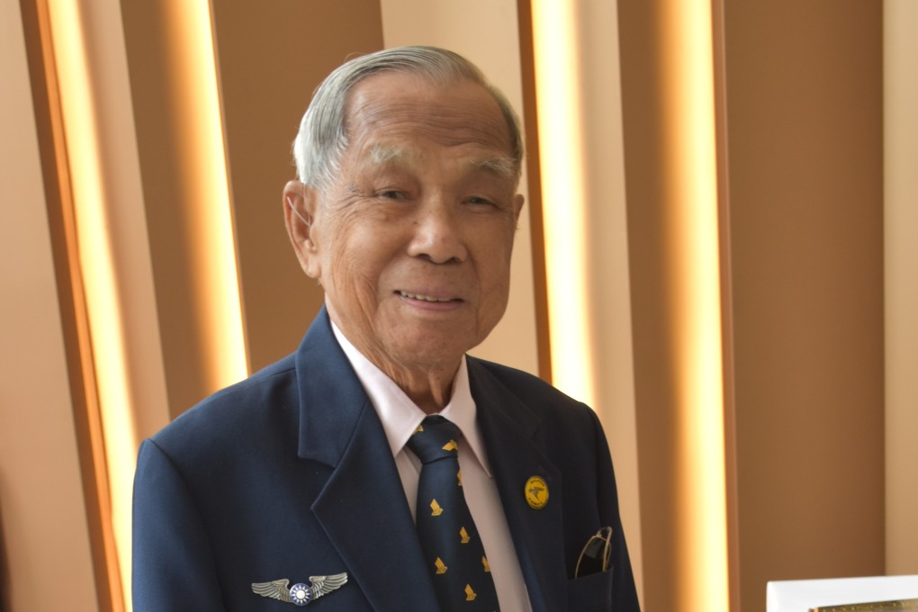 Retired pilot and war veteran Ho Weng Toh, 99, at the launch of his memoir. Photo: Handout
