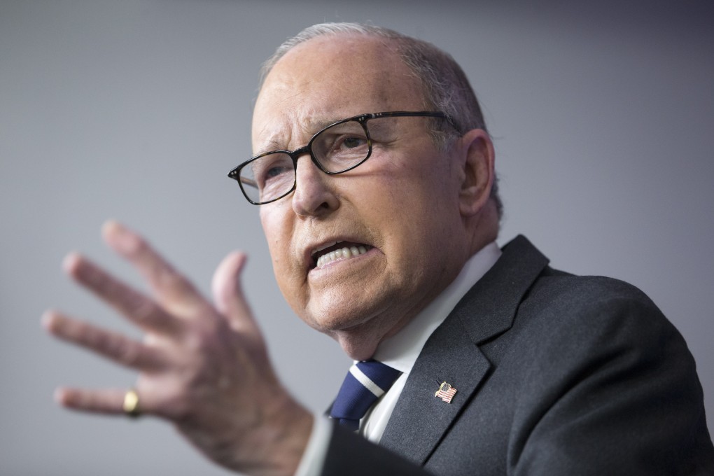 National Economic Council Director Larry Kudlow says the US and China are “close” to a trade agreement. Photo: EPA-EFE