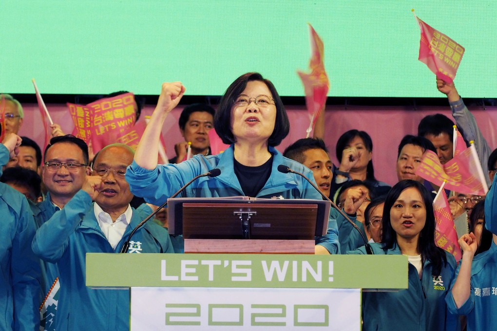 Taiwanese President Tsai Ing-wen is seeking re-election in January. Photo: EPA-EFE