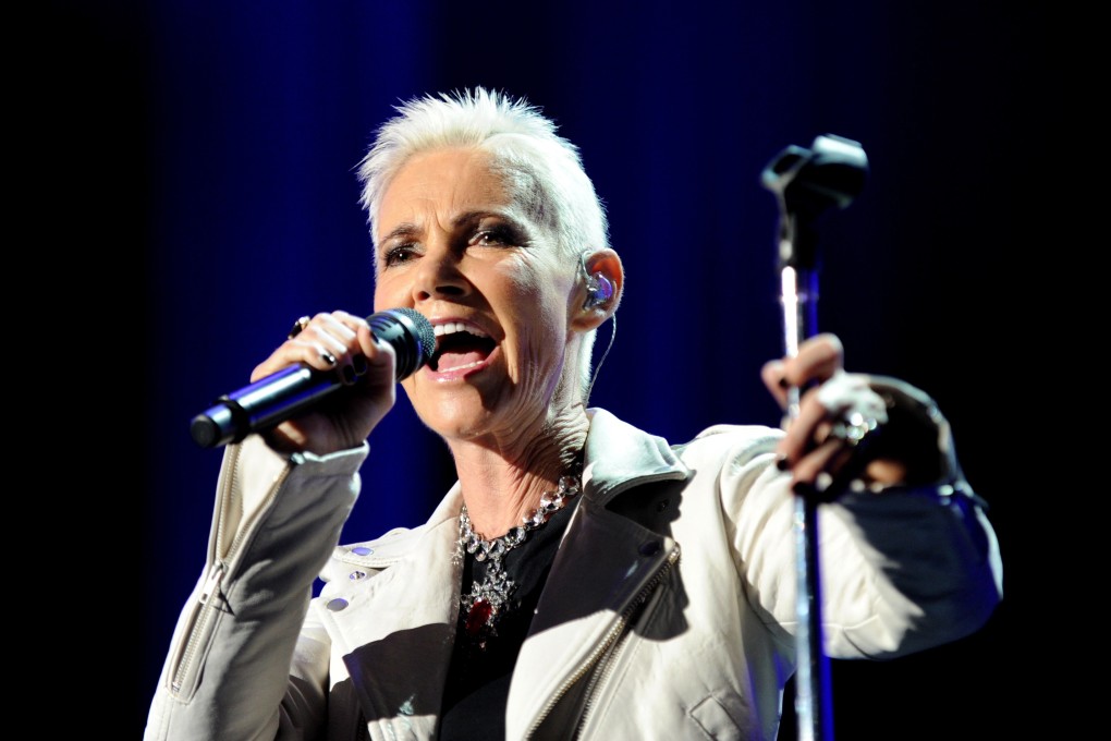 Marie Fredriksson of Swedish pop duo Roxette performing in Sydney, Australia, in February 2012. Photo: EPA-EFE