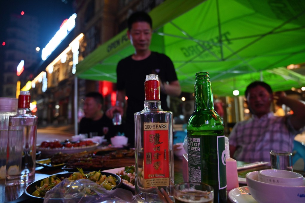 Beer is sometimes a good choice to drink with food but hard liquor like baijiu usually deadens your taste buds to all other flavours and is generally best to drink with a bad meal, Andrew Sun says. Photo: AFP