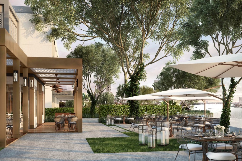 A rendering of The Capella Bangkok, in the Thai capital.
