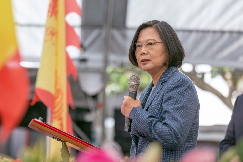 Taiwanese President Tsai Ing-wen has been accused of using the legislation as a political tool. Photo: EPA-EFE