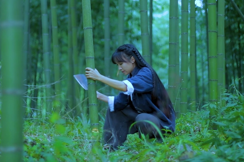 Li Ziqi’s videos of rural life are a powerful means of promoting China, state media say. Photo: Li Ziqi