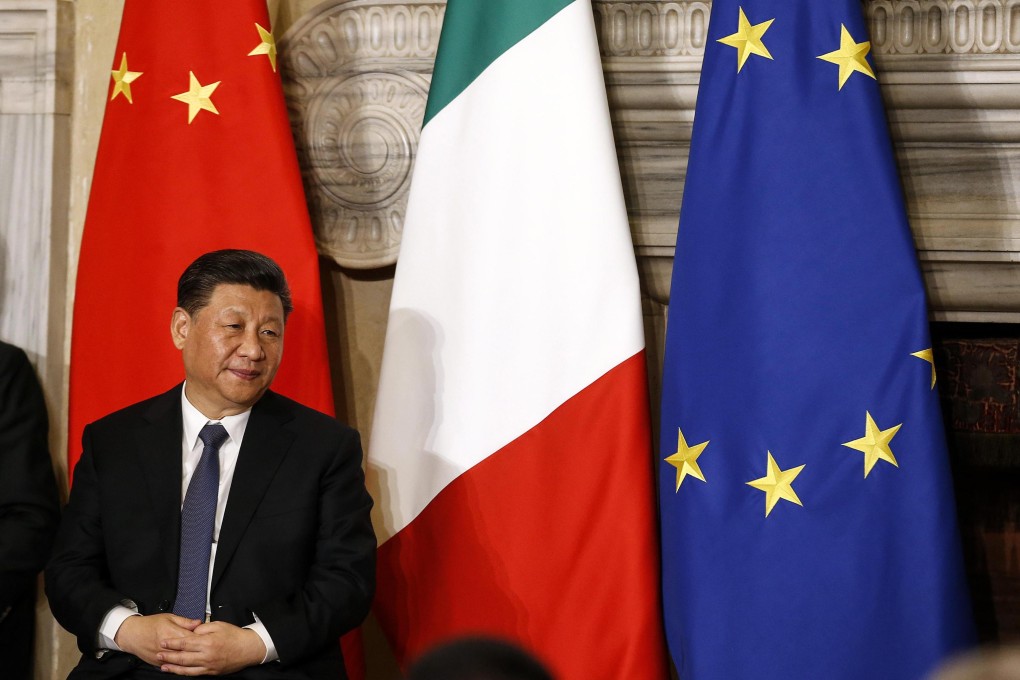 Chinese President Xi Jinping said China would work with the EU to push for reform of the World Trade Organisation. Photo: EPA-EFE