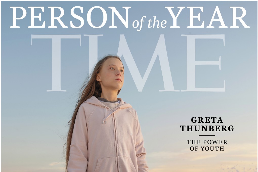 Greta Thunberg is Time magazine's Person of the Year for 2019. Photo: Handout via EPA-EFE