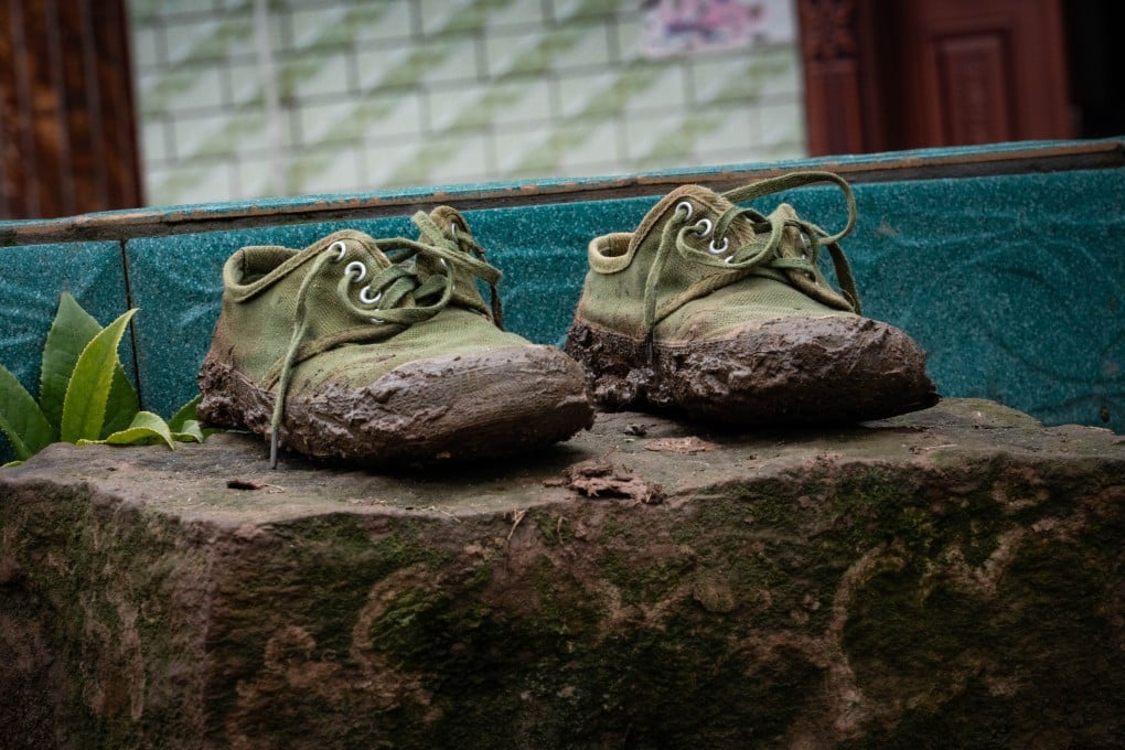 Slippers outside the house sale