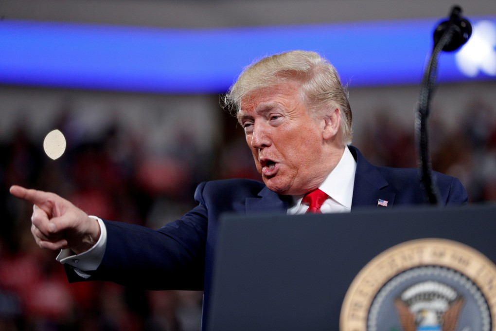 US President Donald Trump has tweeted that the US and China are “very close” to setting an interim deal that would halt the 17-month-old trade war. Photo: Reuters