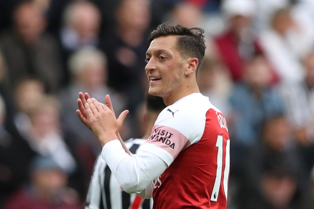 The Arsenal midfielder accused Muslims of abandoning their co-religionists in Xinjiang. Photo: Reuters