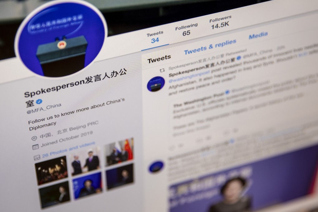 Dozens of Chinese diplomats are making their presence felt on Twitter, which also now hosts an official account for China’s foreign affairs ministry. Photo: Warton Li
