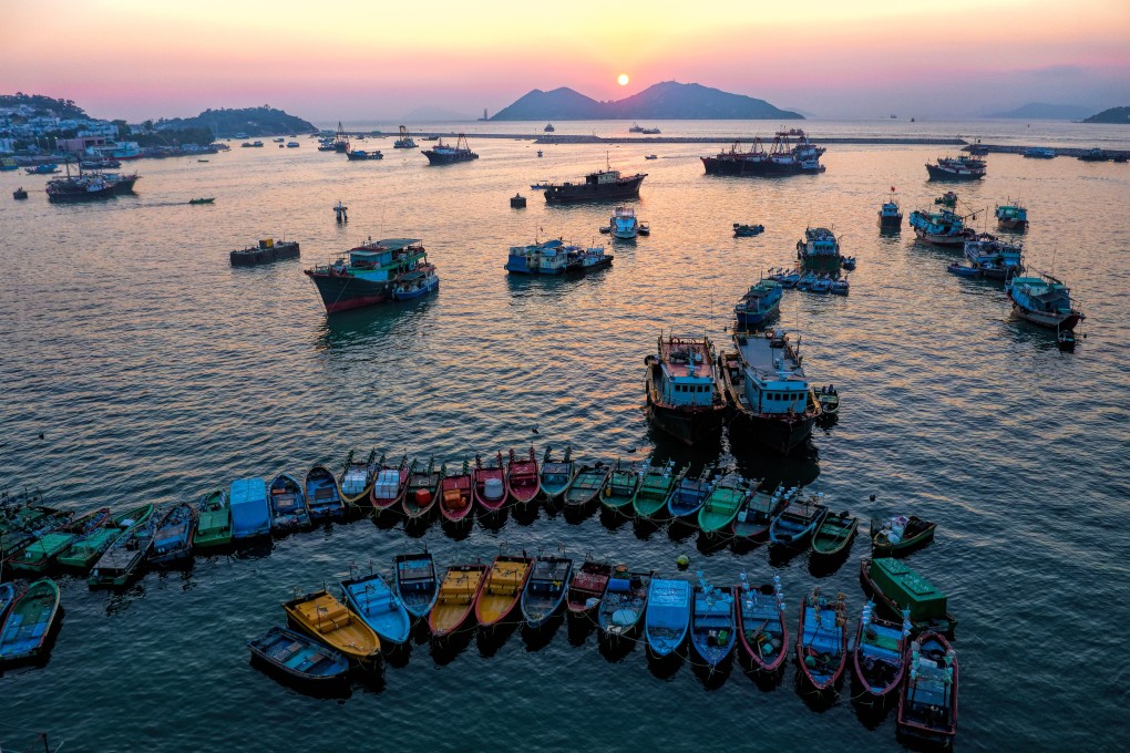 Sunset over Shek Kwu, Cheung Chau. Now is the perfect time of year to explore the island 10km southwest of Hong Kong Island. Photo: Martin Williams