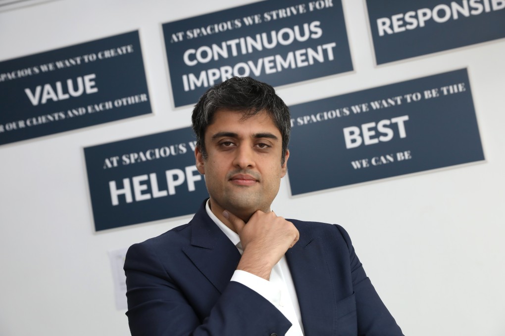 Asif Ghafoor had the idea for Spacious during his relocation to Hong Kong from London in 2008. Photo: K. Y. Cheng