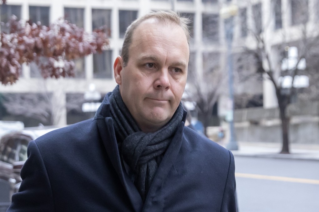 Former Trump campaign aide Rick Gates arrives for his sentencing at federal district court in Washington on Tuesday. Photo: EPA-EFE