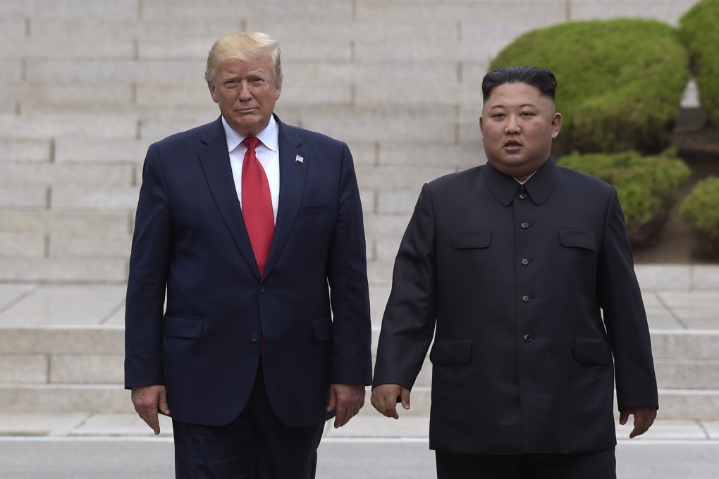 Talks have stalled since US President Donald Trump and North Korean leader Kim Jong-un’s last meeting on the Korean border in June. Photo: AP